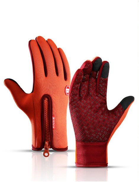 Waterproof Touchscreen Winter Gloves for Motorcycle Riders