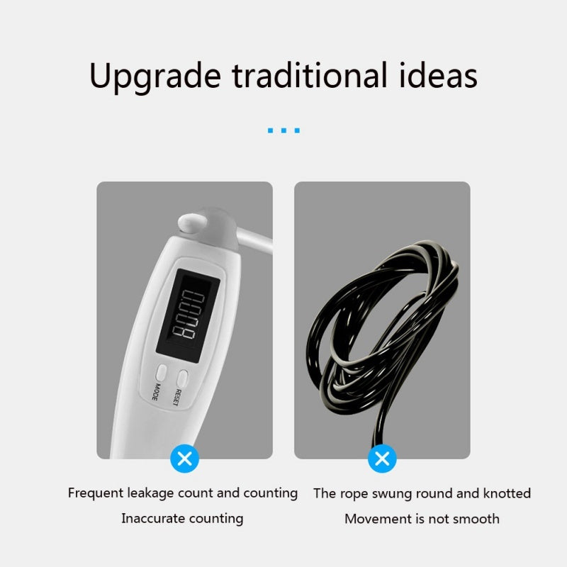 Smart Cordless Jump Rope – Track Calories and Stay Fit