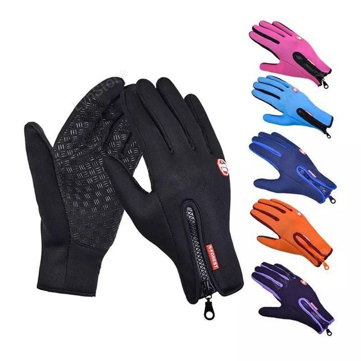 Waterproof Touchscreen Winter Gloves for Motorcycle Riders