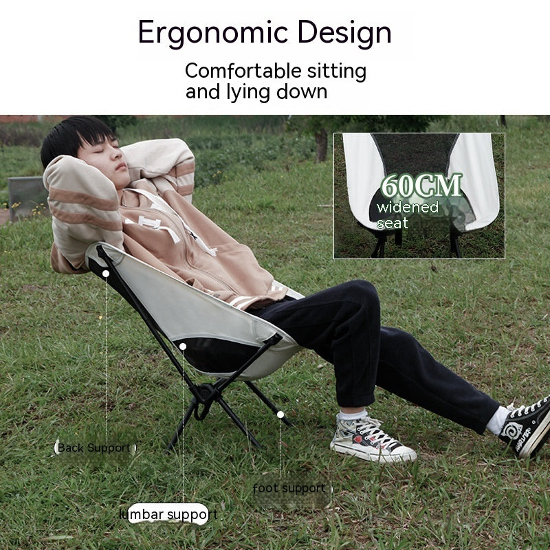 Comfy Outdoor Folding Chair – Perfect for Camping or Beach