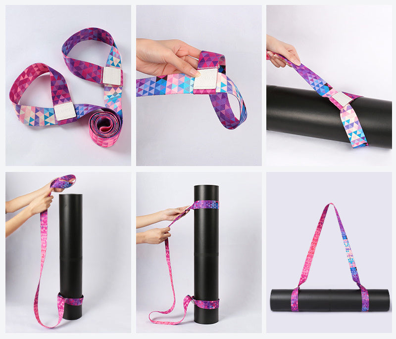 Lightweight Yoga Mat Carrier Strap for Studio or Home