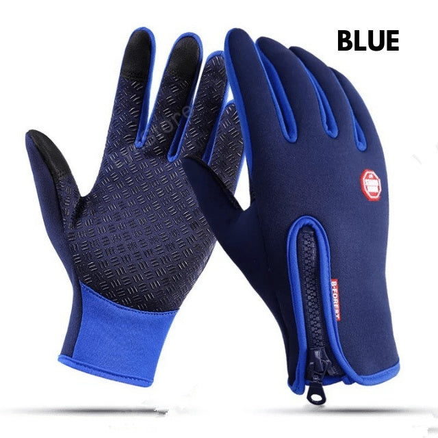 Waterproof Touchscreen Winter Gloves for Motorcycle Riders
