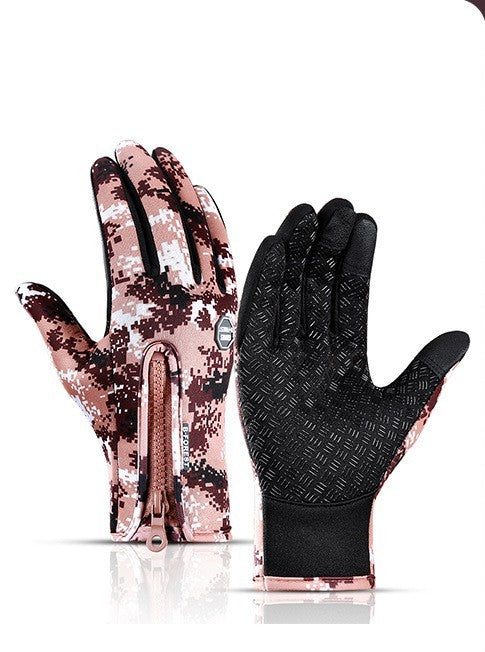 Waterproof Touchscreen Winter Gloves for Motorcycle Riders