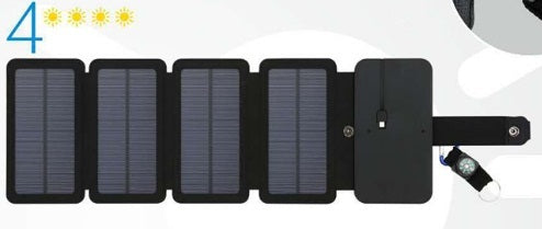 HikeCharge foldable Solar Power Bank