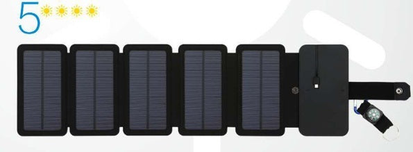 HikeCharge foldable Solar Power Bank