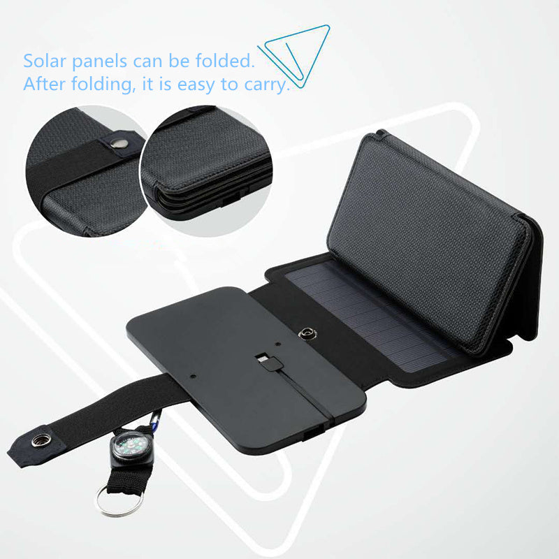 HikeCharge foldable Solar Power Bank